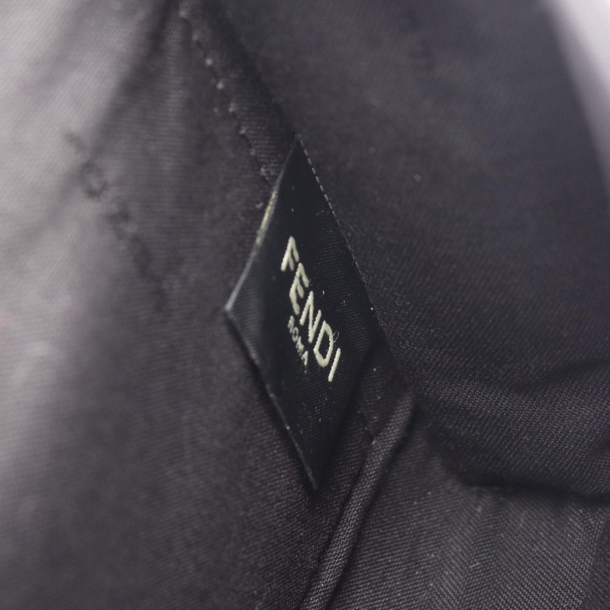 Fendi Shoulder Bag Double Baguette Canvas Leather — view 5