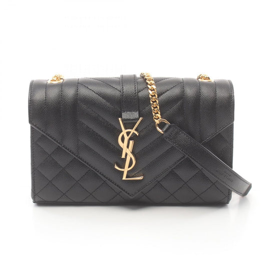 Saint Laurent Paris Shoulder Bag Envelope Small Leather