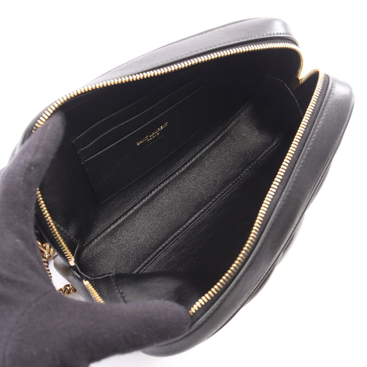 Saint Laurent Paris Shoulder Bag Leather — view 3