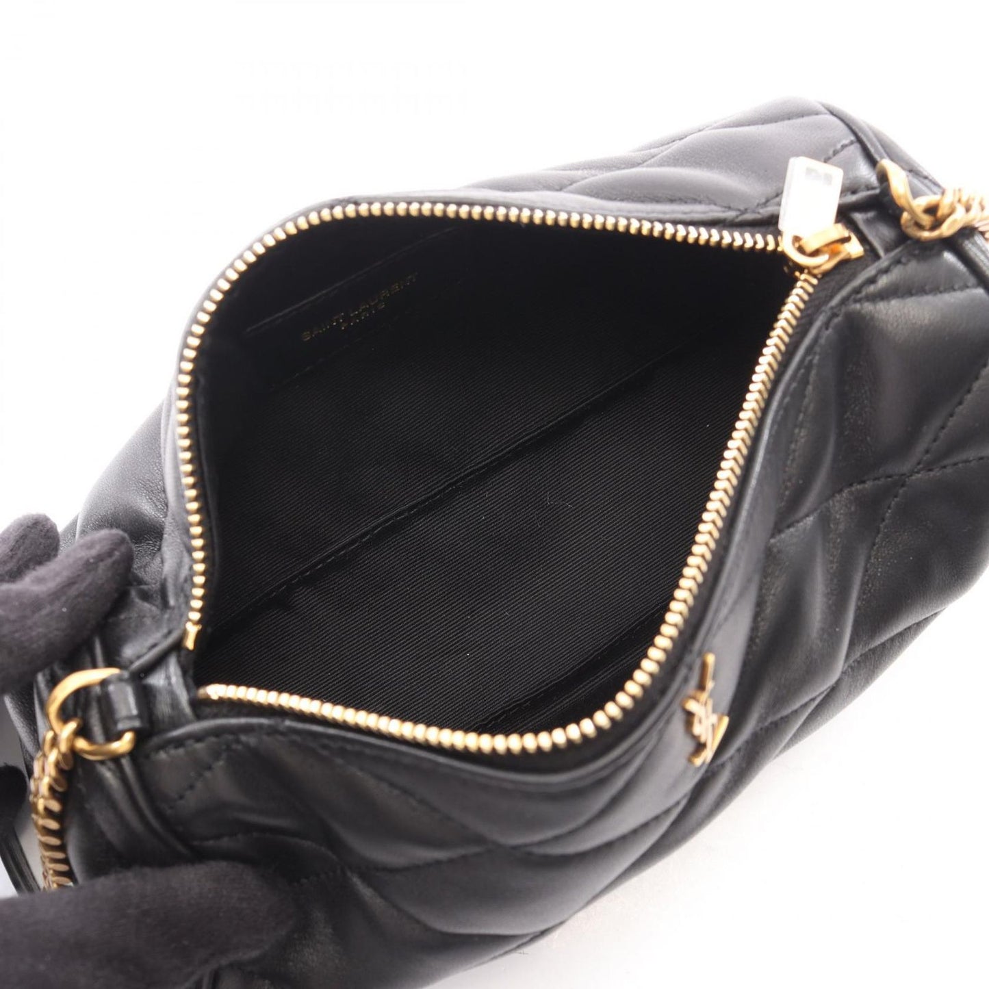 Saint Laurent Paris Shoulder Bag Sade Mini Leather — view 3
