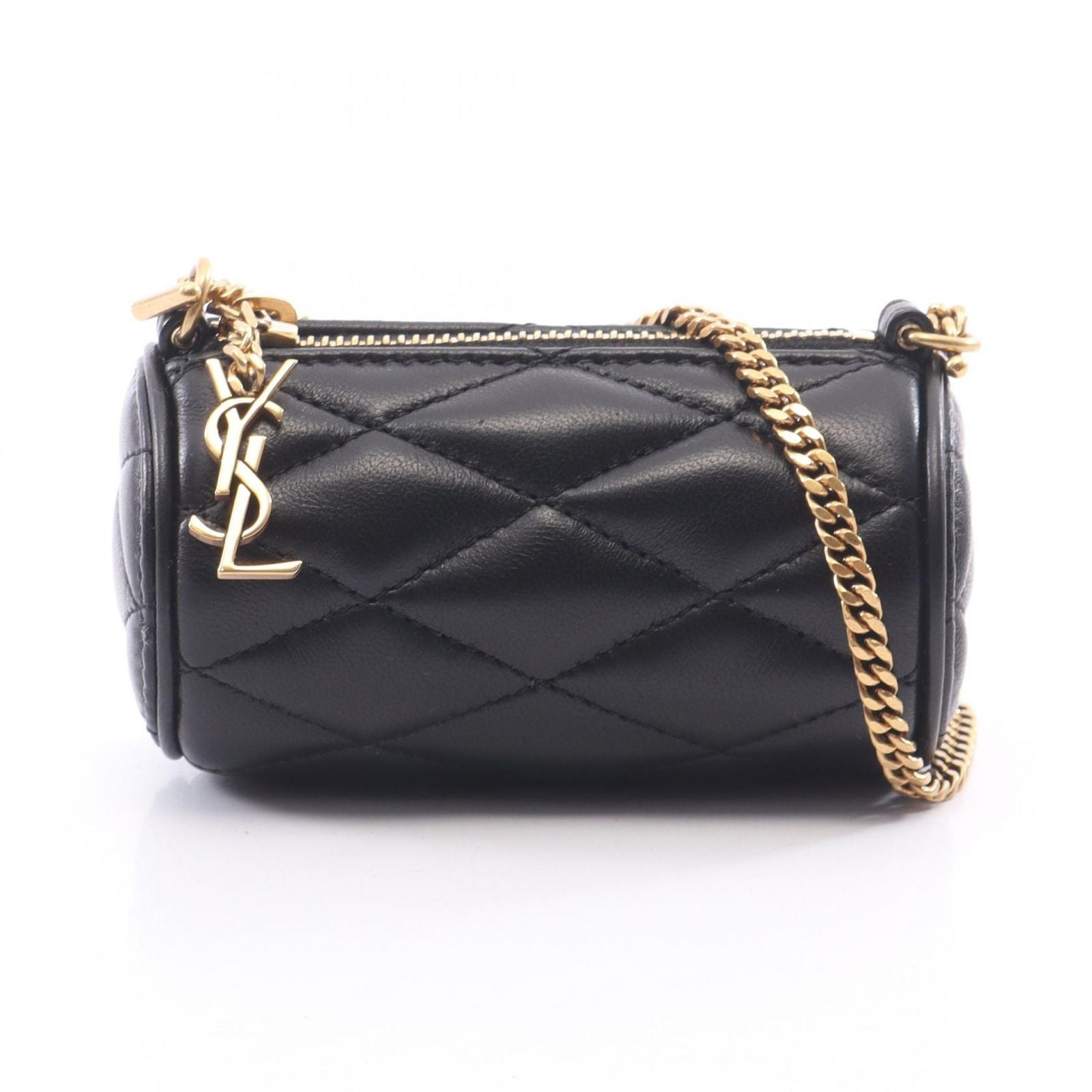 Saint Laurent Paris Shoulder Bag Micro Sade Leather