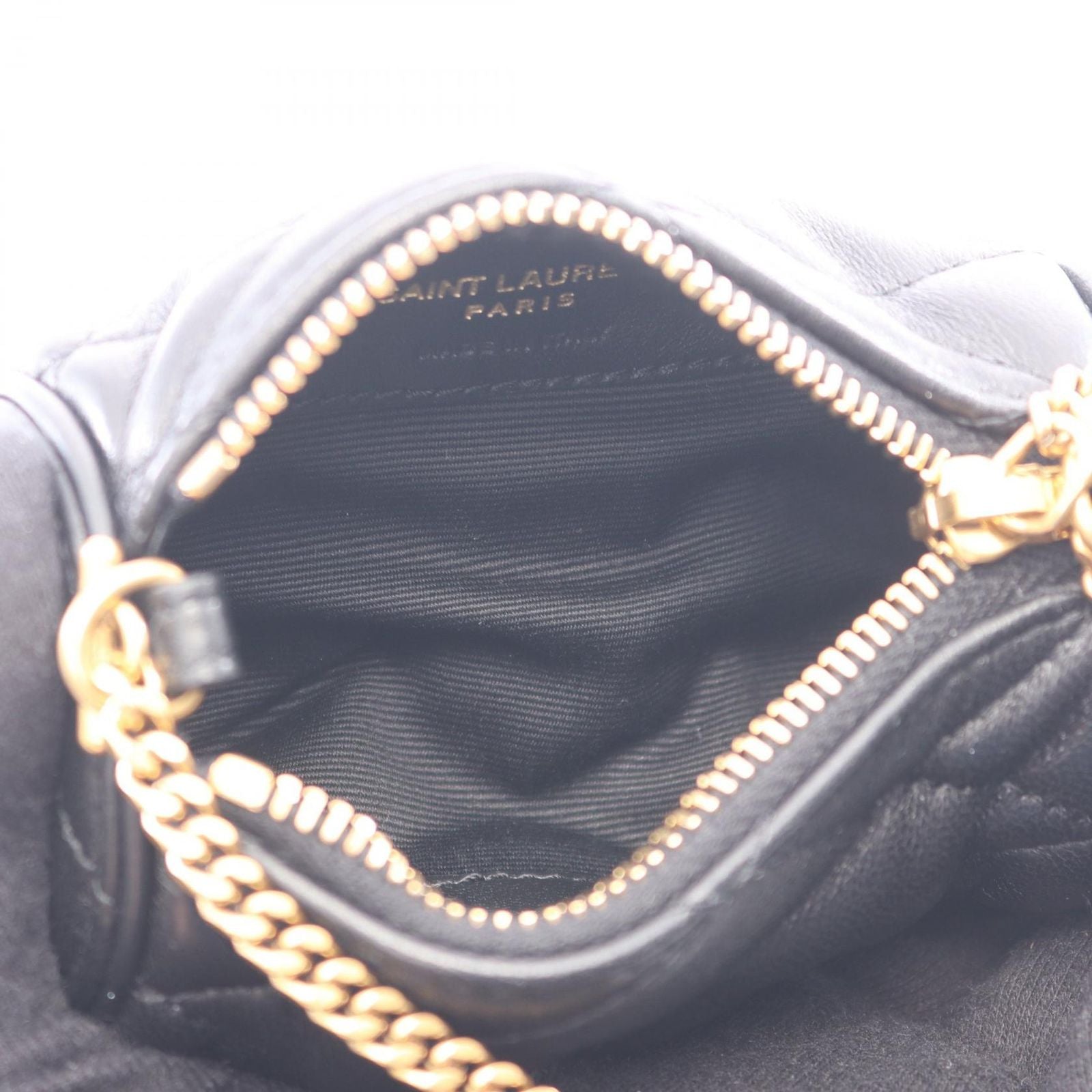 Saint Laurent Paris Shoulder Bag Micro Sade Leather — view 3