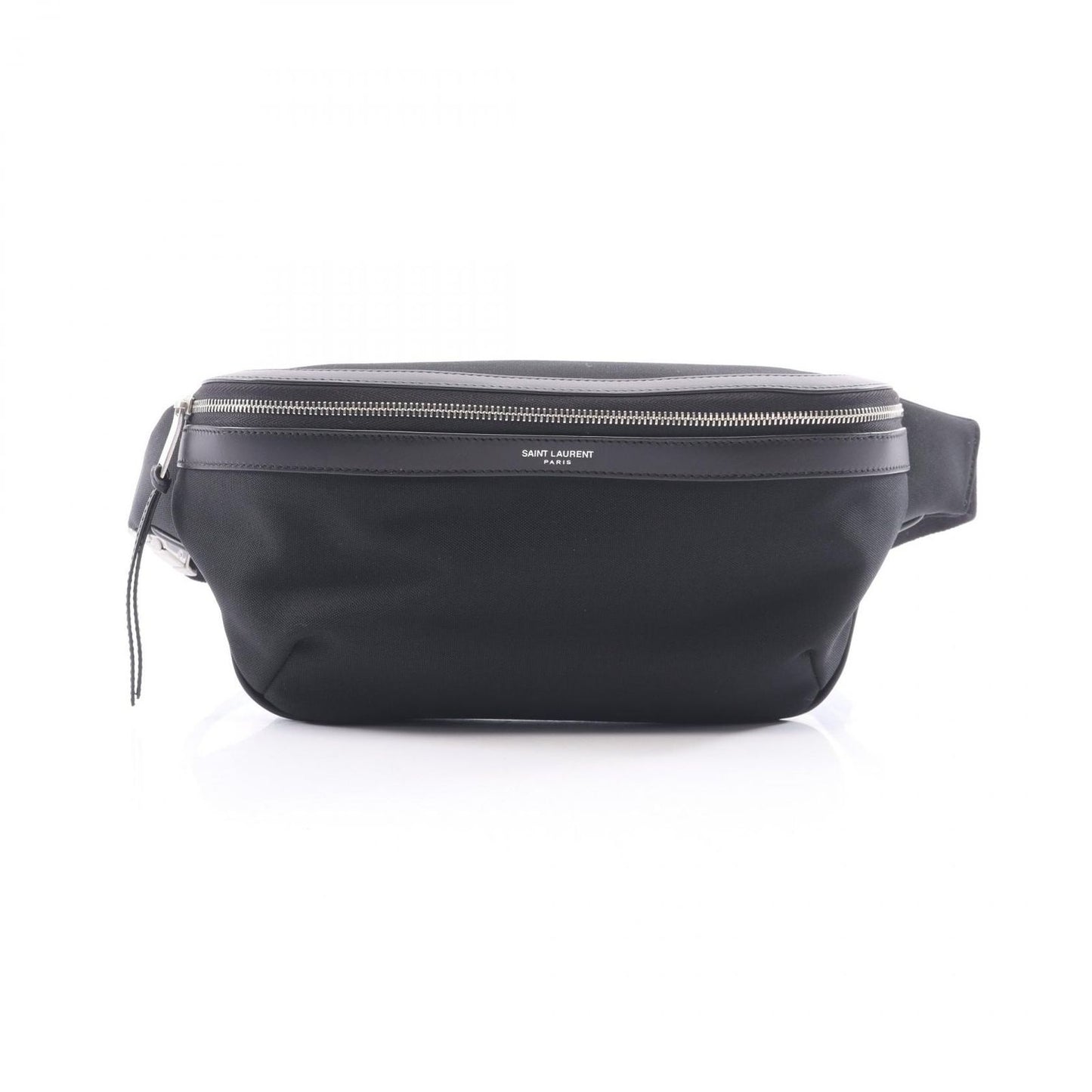 Saint Laurent Paris Waist Bag Canvas Leather