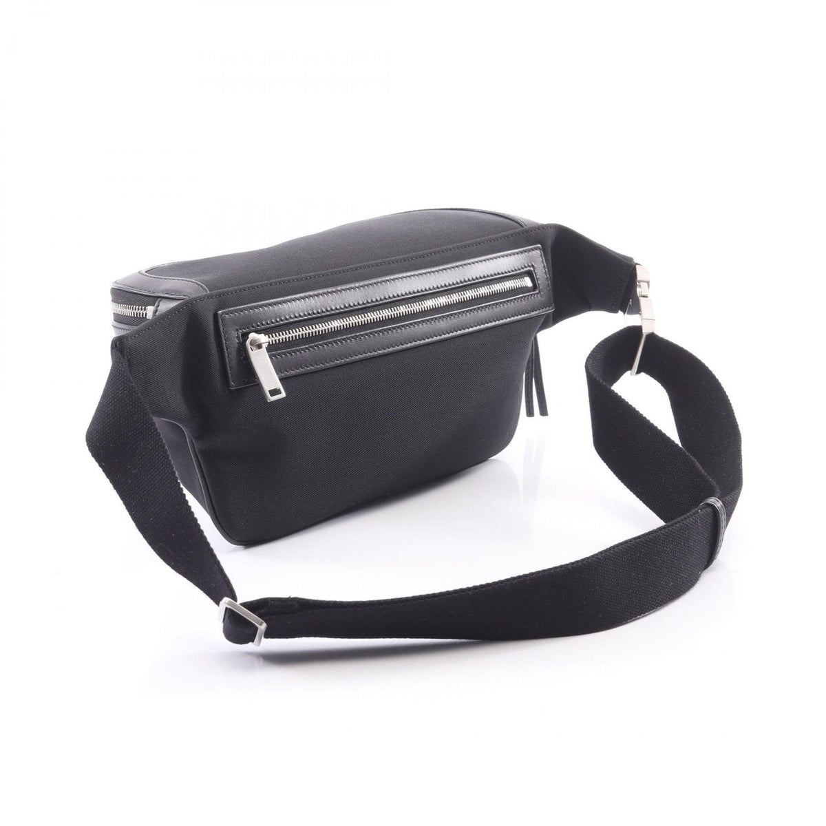 Saint Laurent Paris Waist Bag Canvas Leather — view 2