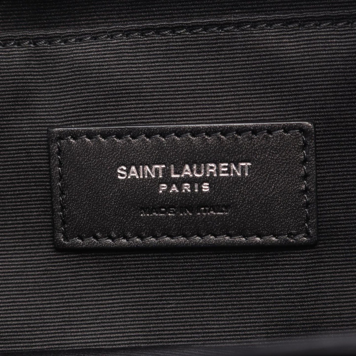 Saint Laurent Paris Waist Bag Canvas Leather — view 4