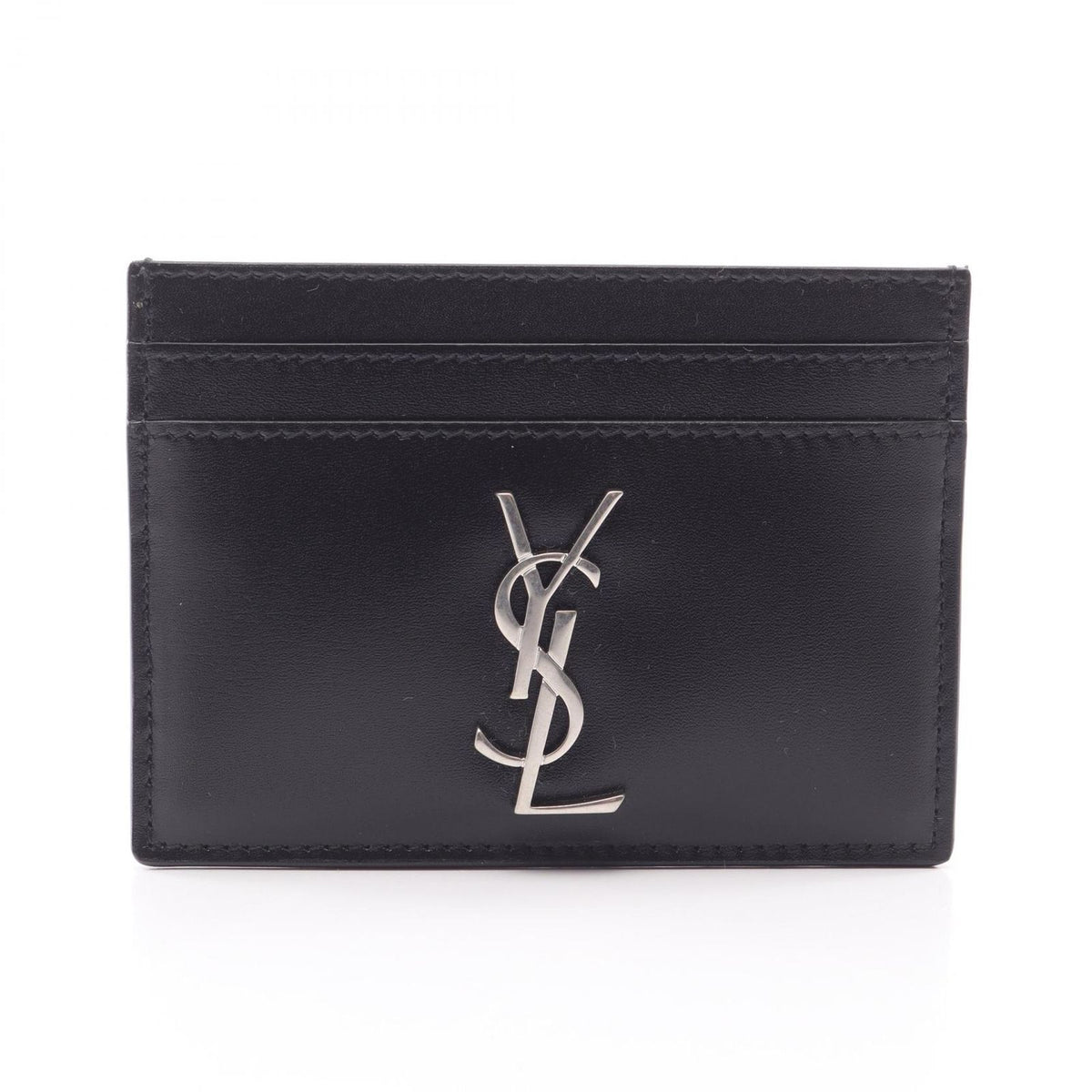 Saint Laurent Paris Card Case Cassandra Leather