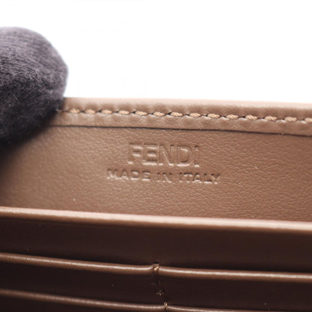 Fendi Shoulder Bag FF Diamond Leather — view 4