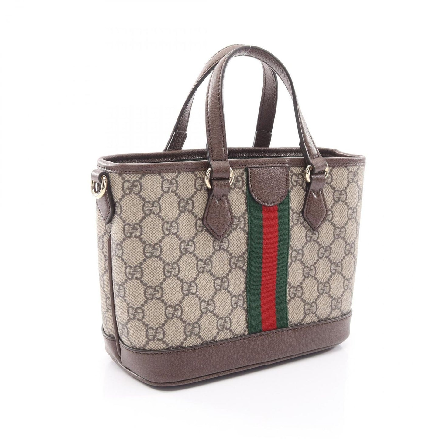 Gucci Tote Ophidia Small GG Supreme Leather Shoulder Bag — view 2