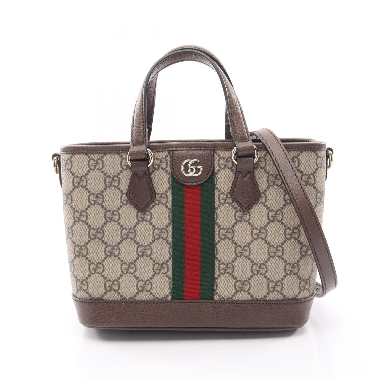 Gucci Tote Ophidia Small GG Supreme Leather Shoulder Bag