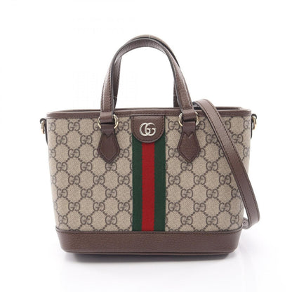 Gucci Tote Ophidia Small GG Supreme Leather Shoulder Bag