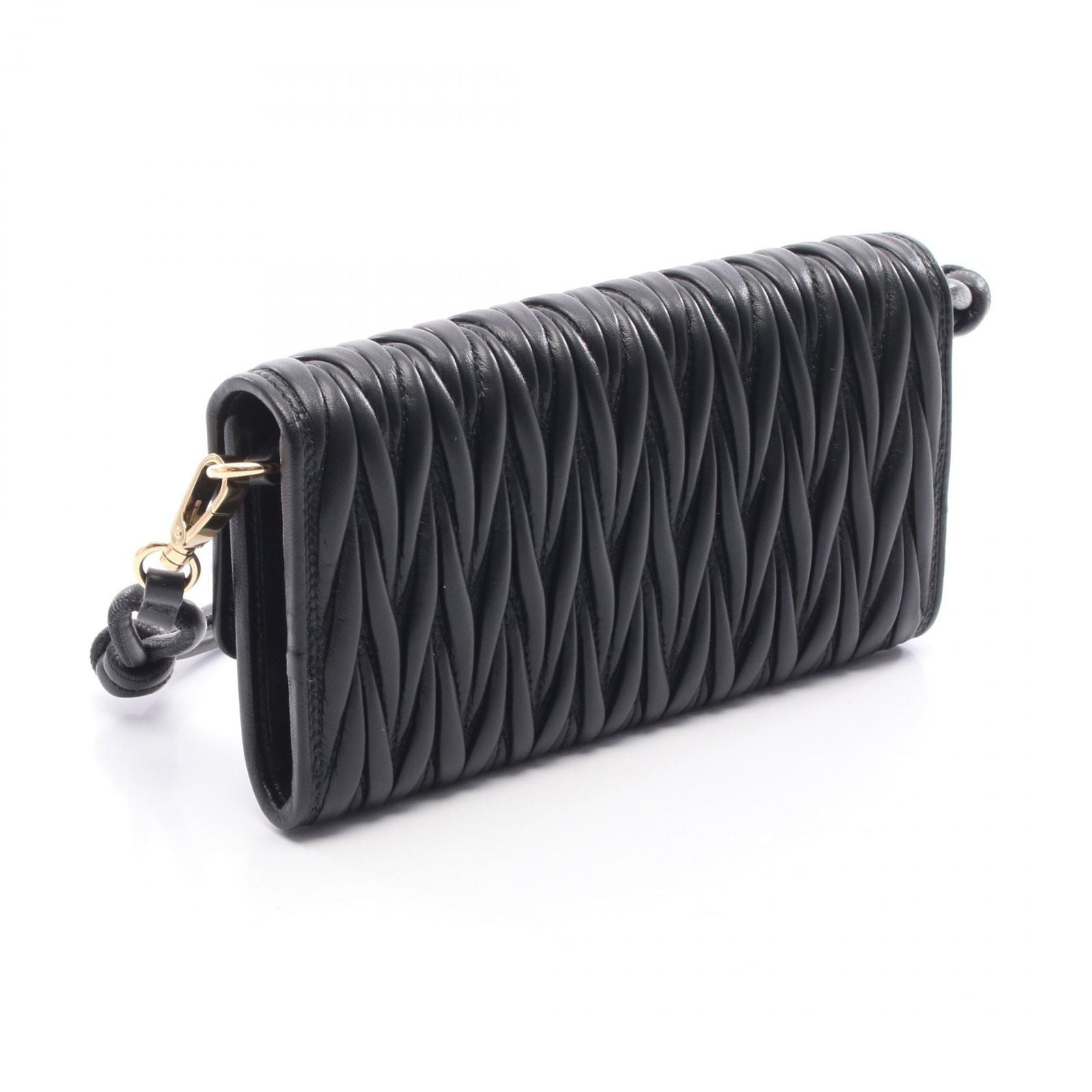 Miu Miu Shoulder Bag Matelasse Leather — view 2