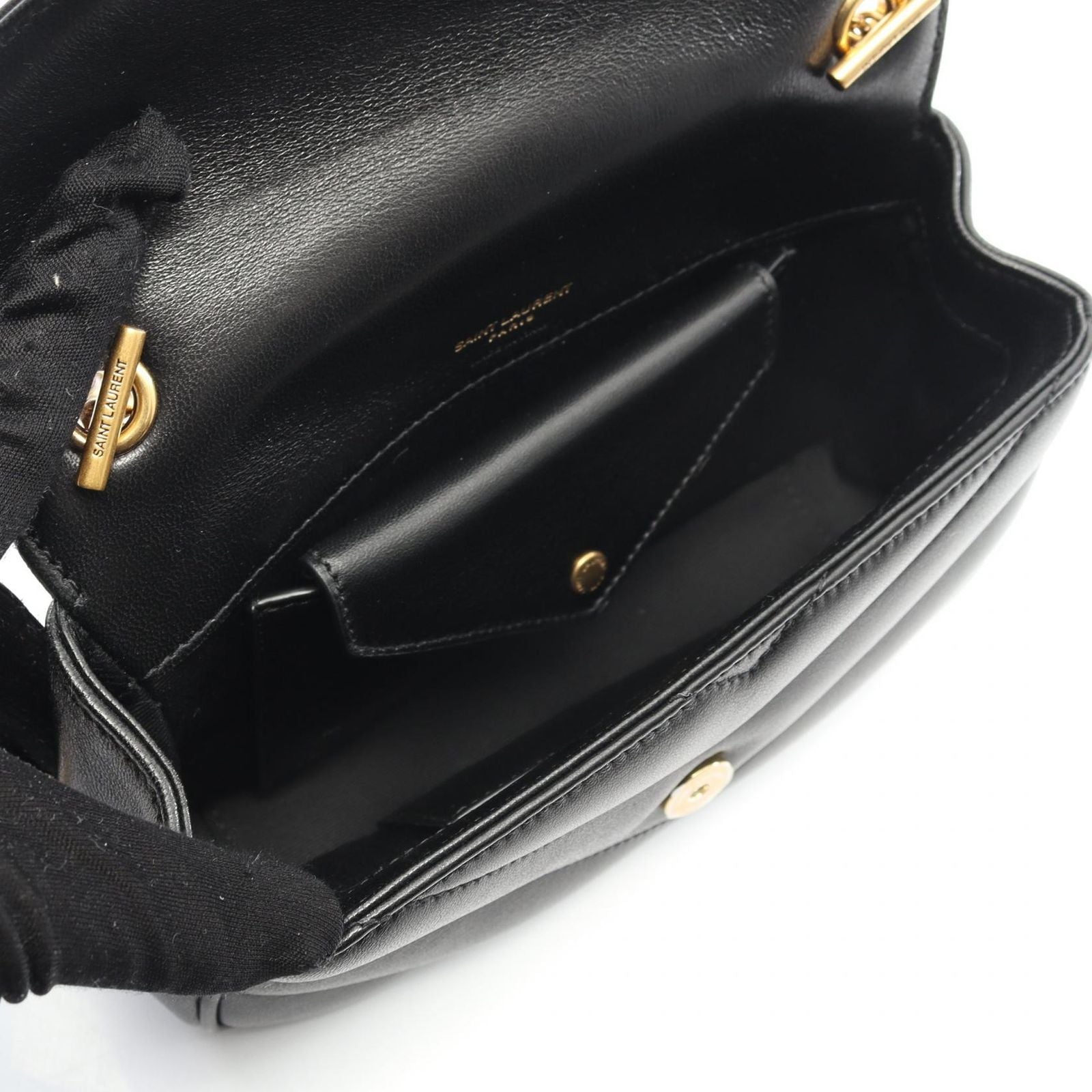 Saint Laurent Paris Shoulder Bag Loulou Toy Leather — view 3