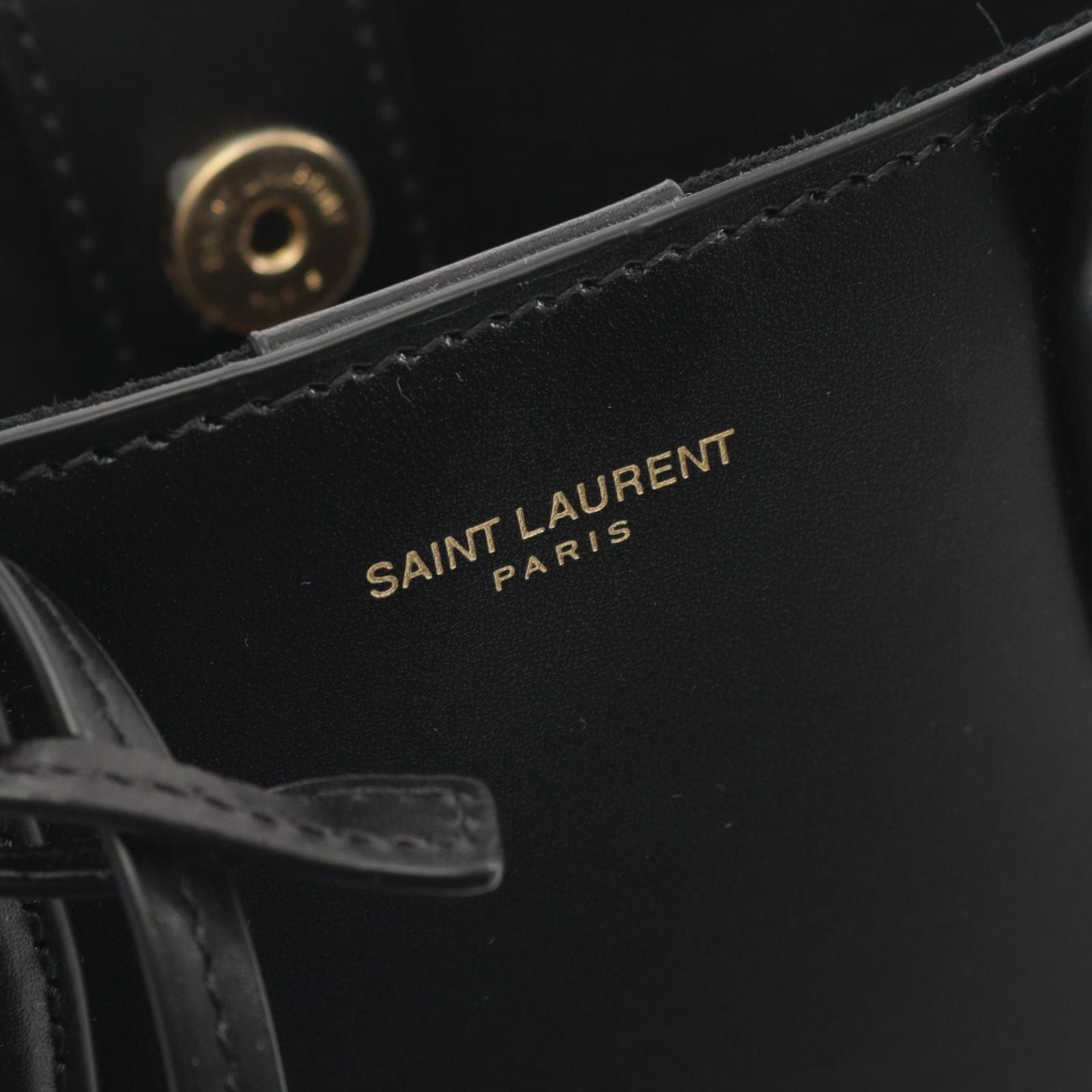 Saint Laurent Paris Mini Toy Shopping Leather 2-Way Shoulder Bag — view 4