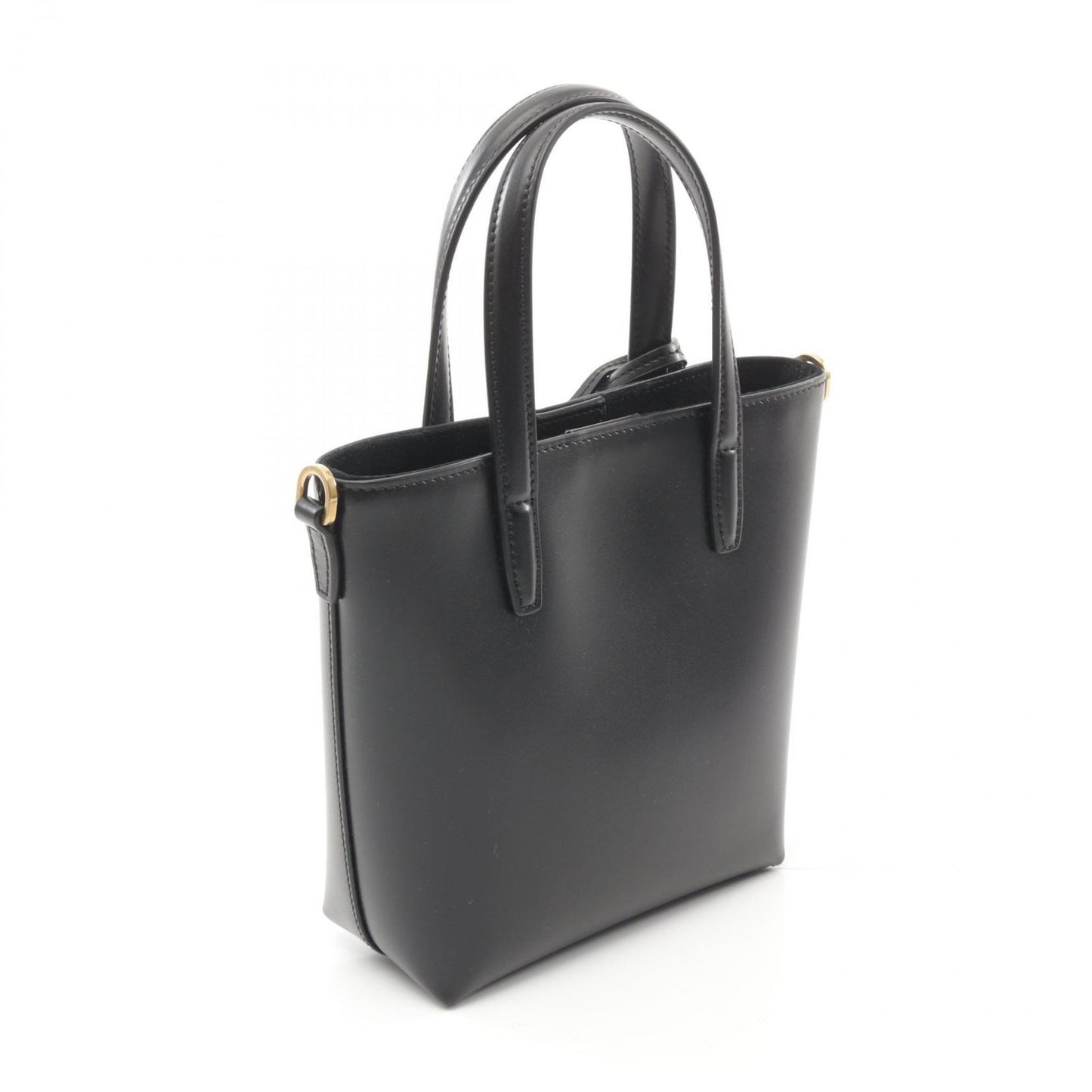 Saint Laurent Paris Mini Toy Shopping Leather 2-Way Shoulder Bag — view 2