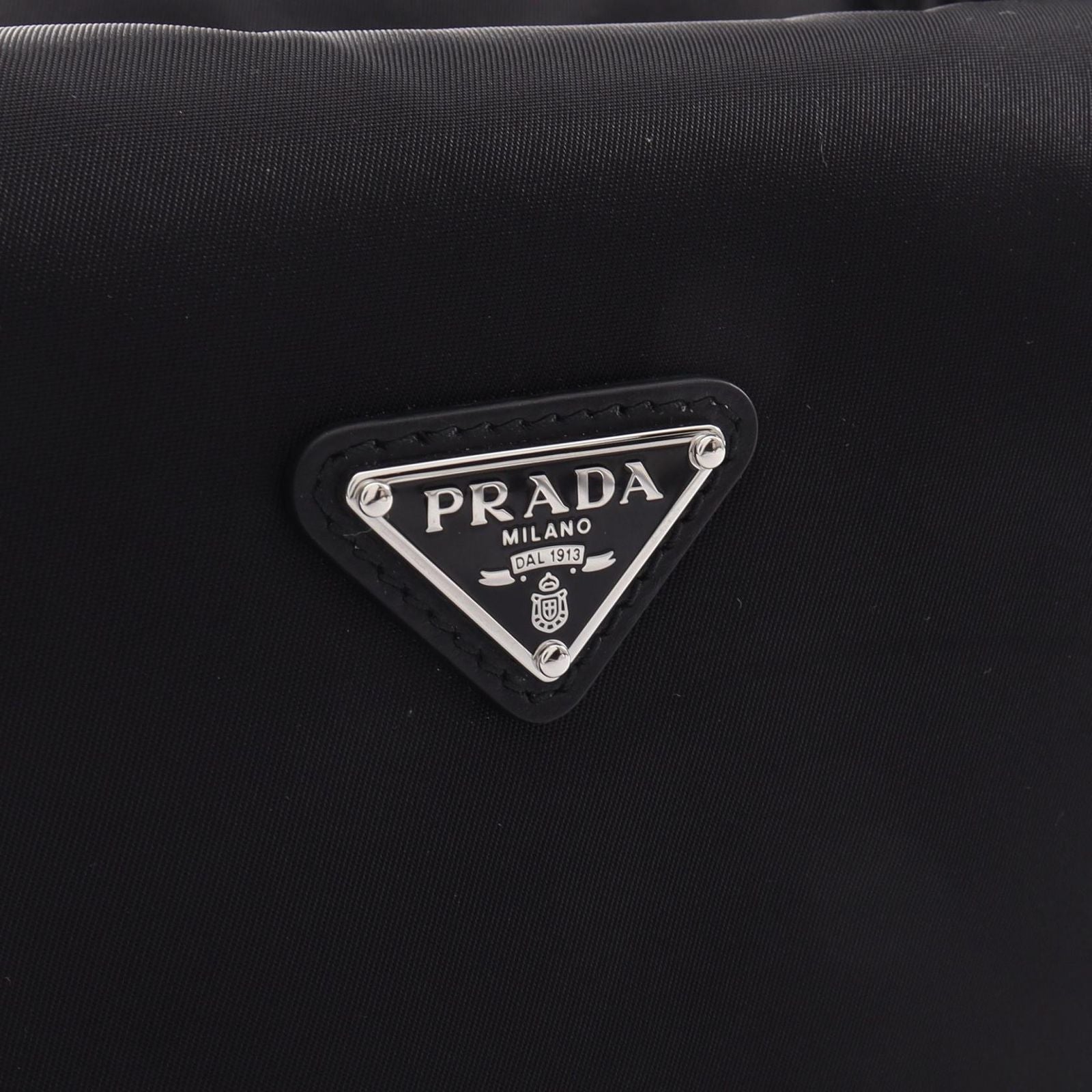 Prada Cheri Re-Nylon Leather Shoulder Bag — view 6