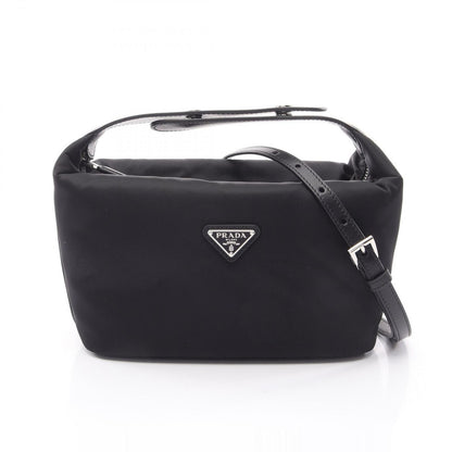 Prada Cheri Re-Nylon Leather Shoulder Bag