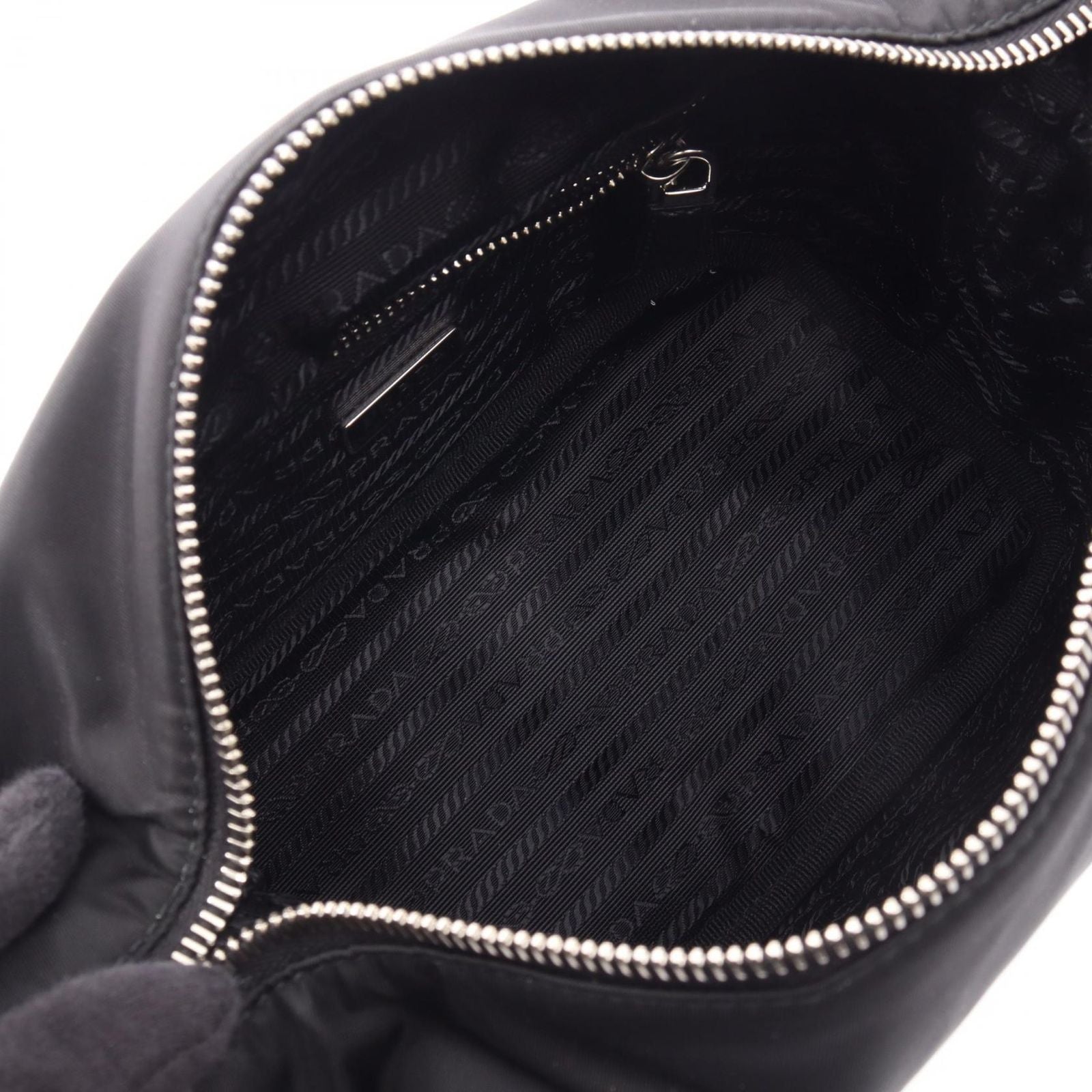 Prada Cheri Re-Nylon Leather Shoulder Bag — view 3