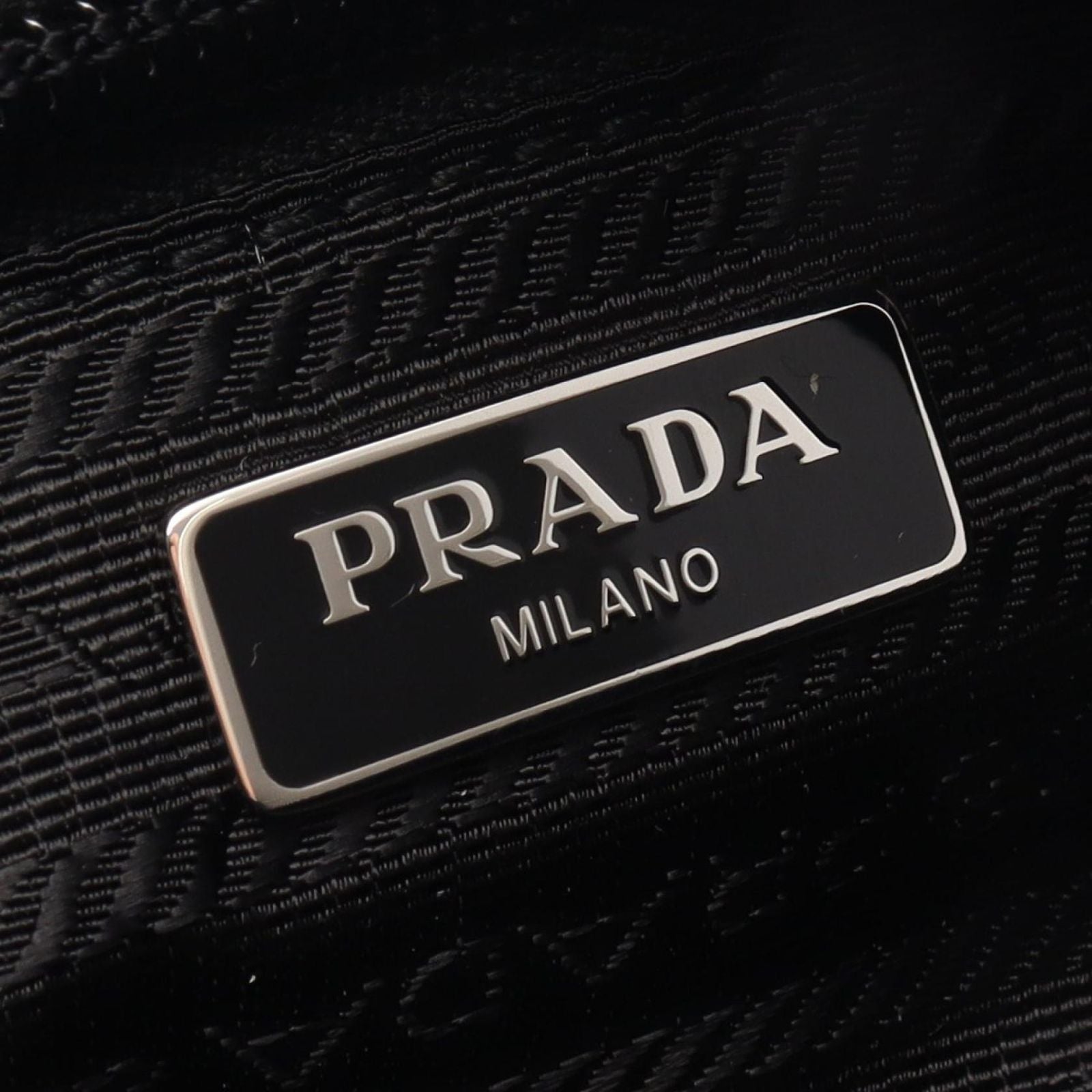 Prada Pouch Nylon Leather — view 4