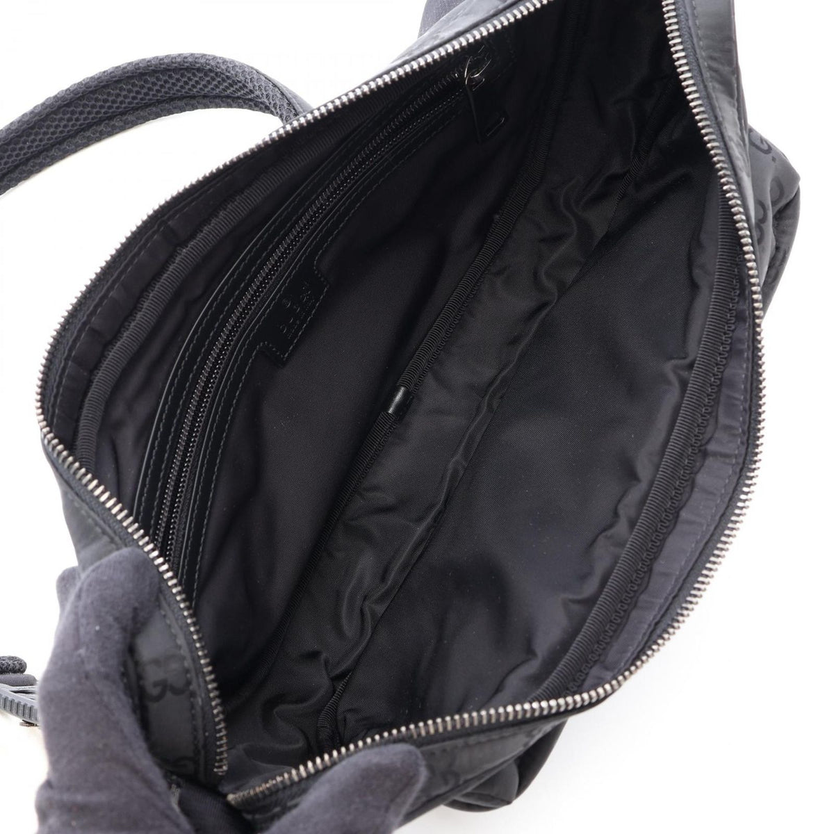 Gucci Shoulder Bag GG Nylon Sherry Line — view 3