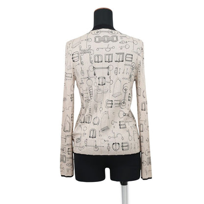 Hermes Cardigan Cahier du Colporteur Cashmere Silk 34 — view 2