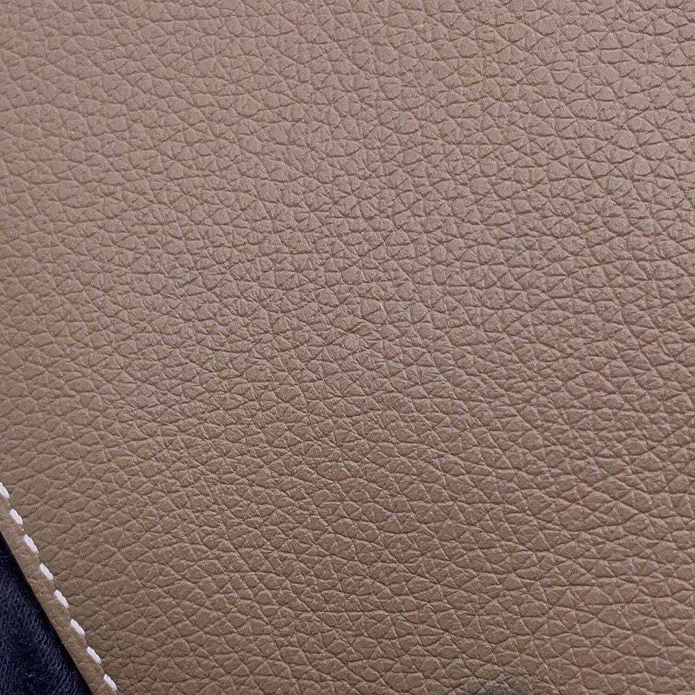 Hermes Card Case Zipengo Chaine D'Ancre Etoupe Gold Evercolor Wallet Set — view 7