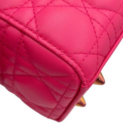 Dior Handbag Lady Cannage Small Lambskin 2-Way — view 7