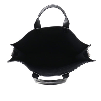 Hermes Tote Bag Orison Record Black Silver Toile Officier Swift 2-Way — view 6