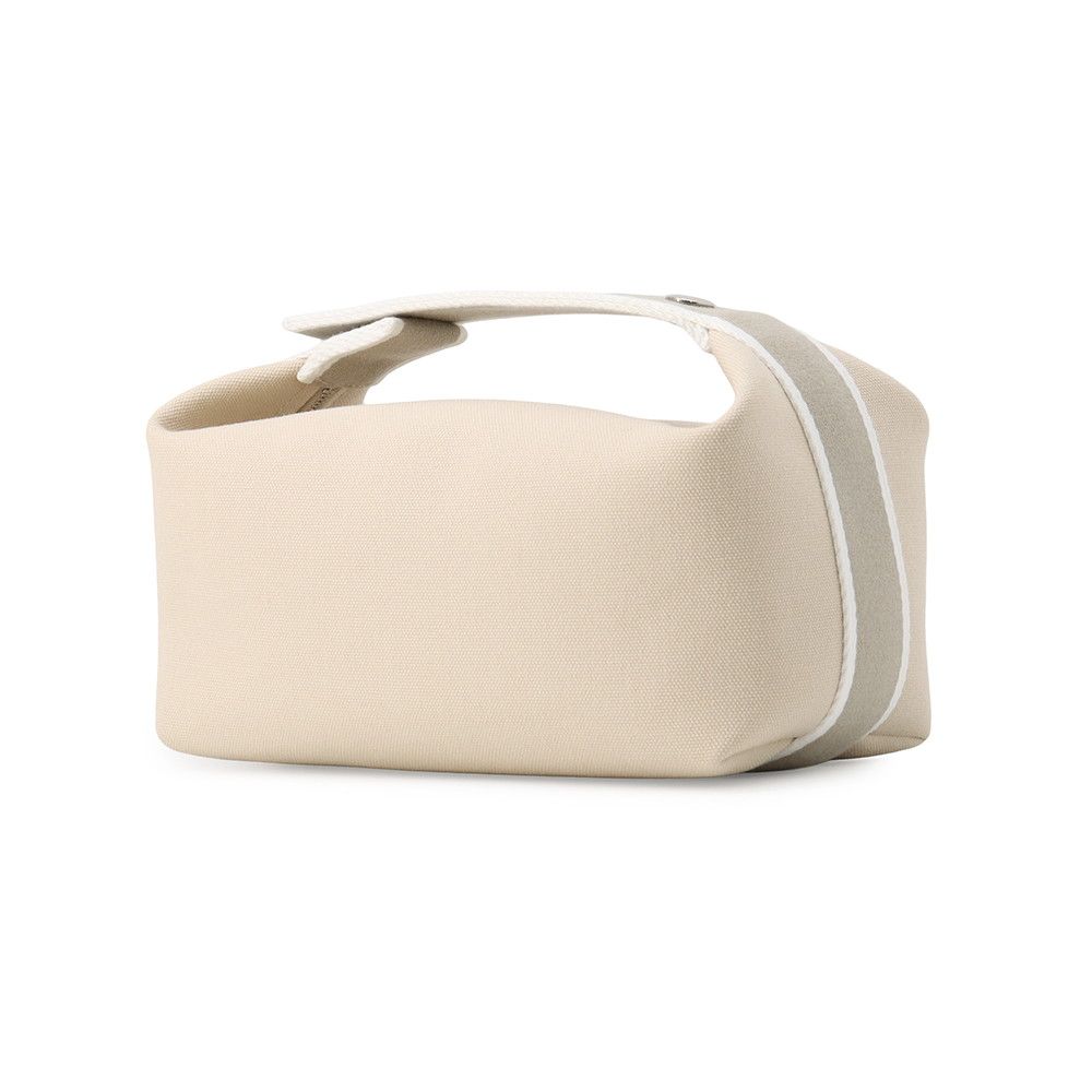 Hermes Pouch Bride-a-Brac PM Natural Silver Canvas Case — view 2