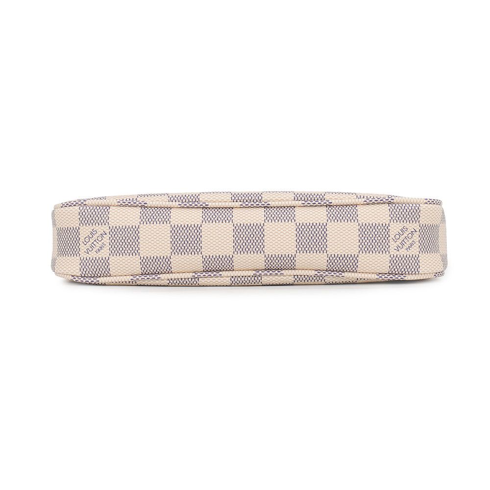 Louis Vuitton Handbag Damier Azur Pochette Soir Pouch — view 3