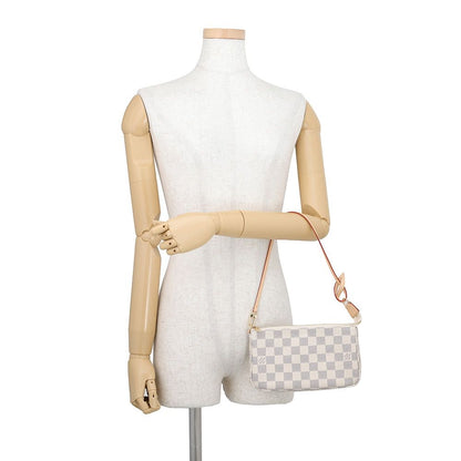 Louis Vuitton Handbag Damier Azur Pochette Soir Pouch — view 4