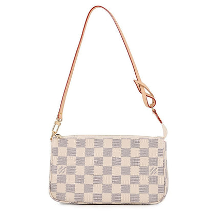 Louis Vuitton Handbag Damier Azur Pochette Soir Pouch