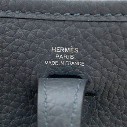 Hermes Shoulder Bag Evelyne TPM 111 Amazon Grimisty Silver Taurillon Clemence — view 5