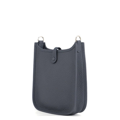 Hermes Shoulder Bag Evelyne TPM 111 Amazon Grimisty Silver Taurillon Clemence — view 2