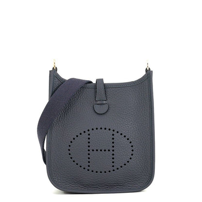 Hermes Shoulder Bag Evelyne TPM 111 Amazon Grimisty Silver Taurillon Clemence