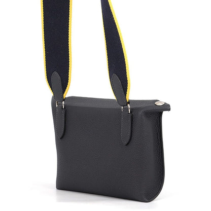 Hermes Shoulder Bag Vide Poche Cavern Silver Togo — view 2