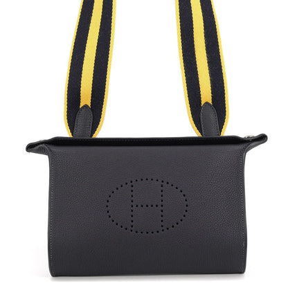 Hermes Shoulder Bag Vide Poche Cavern Silver Togo