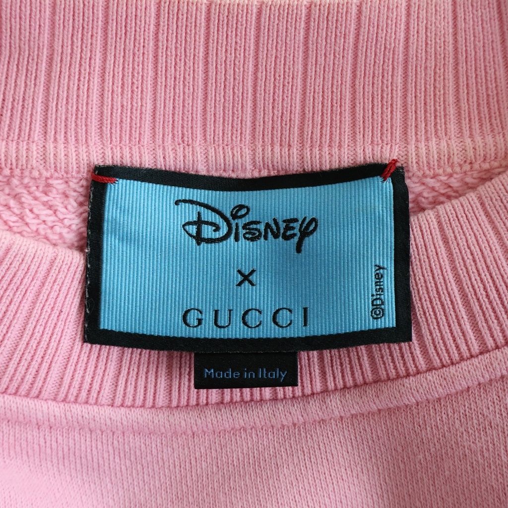 Gucci Disney Sweatshirt Donald Duck Crew Neck Pink — view 7