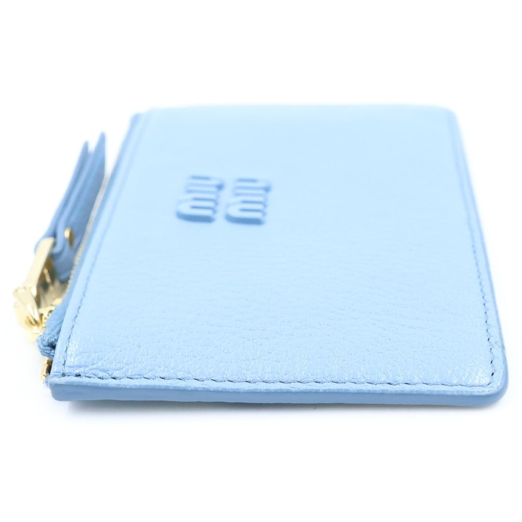 Miu Miu Fragment Case Blue White Leather — view 3