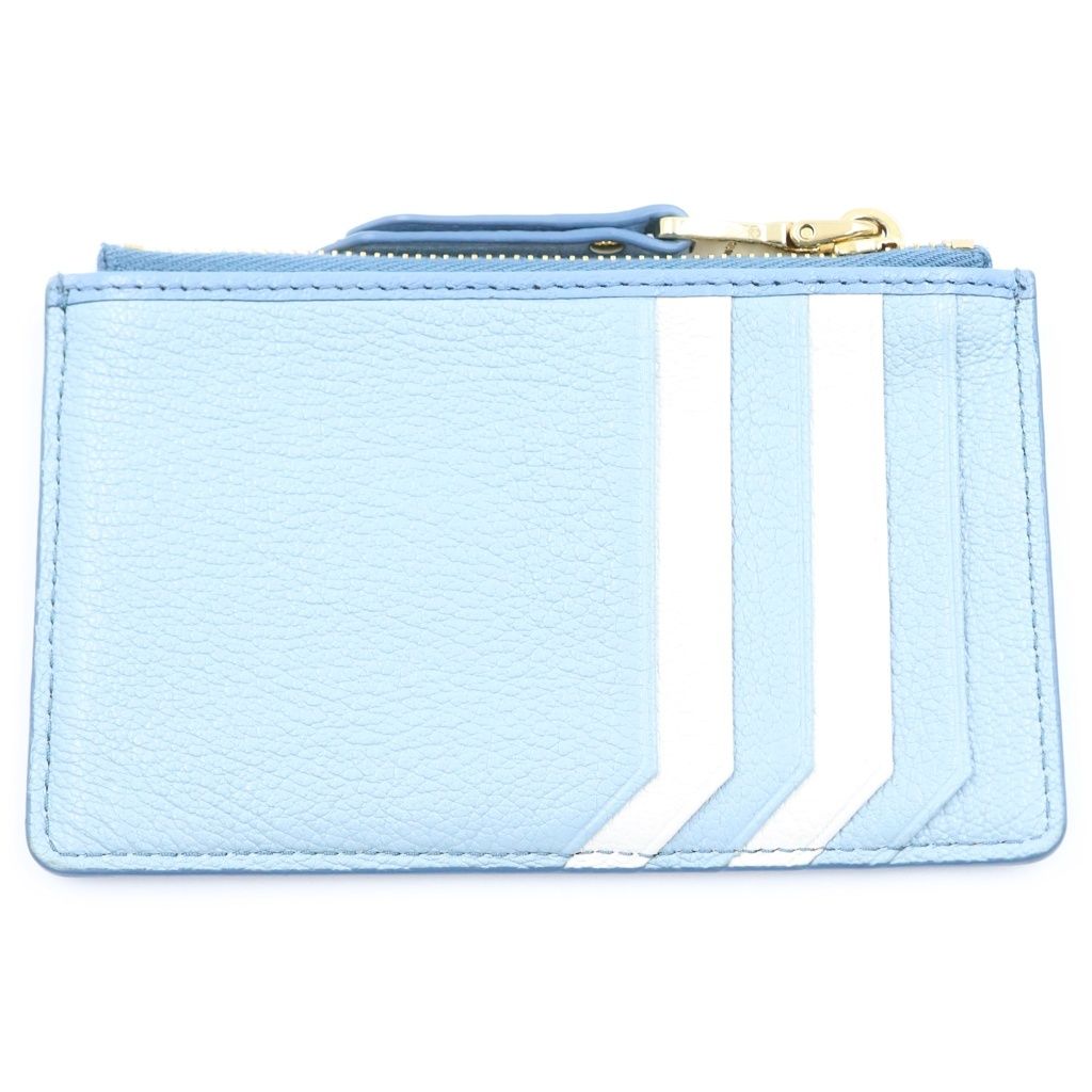 Miu Miu Fragment Case Blue White Leather — view 2