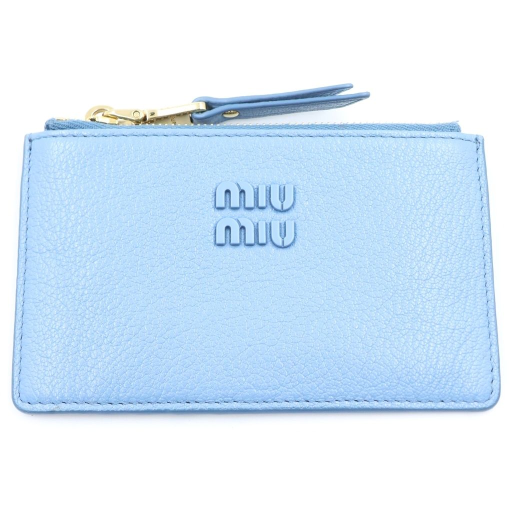 Miu Miu Fragment Case Blue White Leather