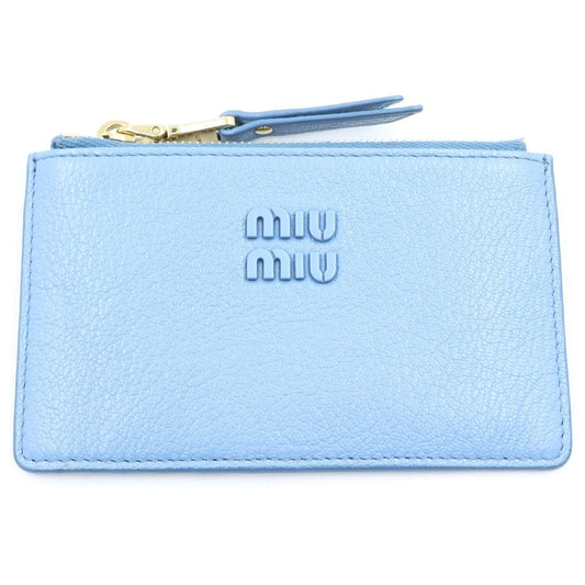 Miu Miu Fragment Case Blue White Leather