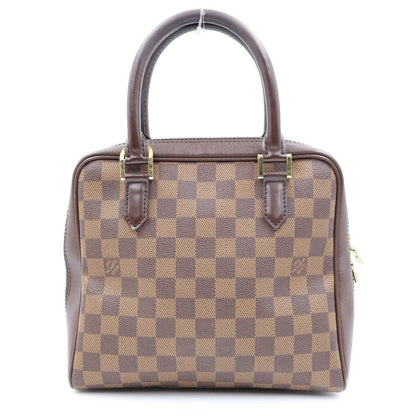 Louis Vuitton Damier Brera Checker All Over Print Leather Handbag Brown — view 2