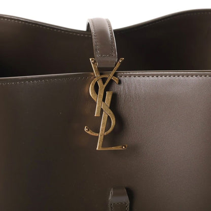 Saint Laurent Paris le 37 le Toronto Set Handbag 2-Way Back Shiny Leather Calf — view 7