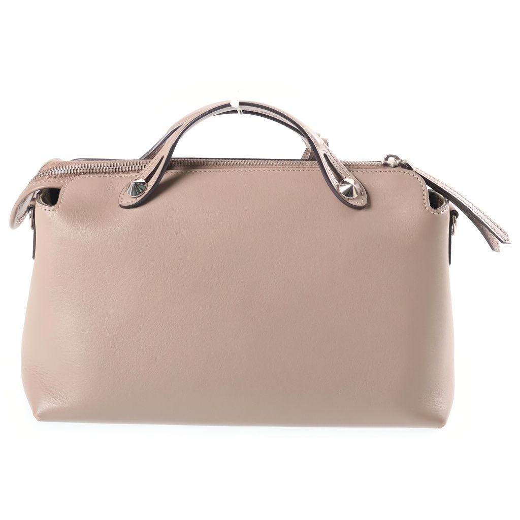 Fendi by the Way 2-Way Shoulder Bag Leather Gray — view 2