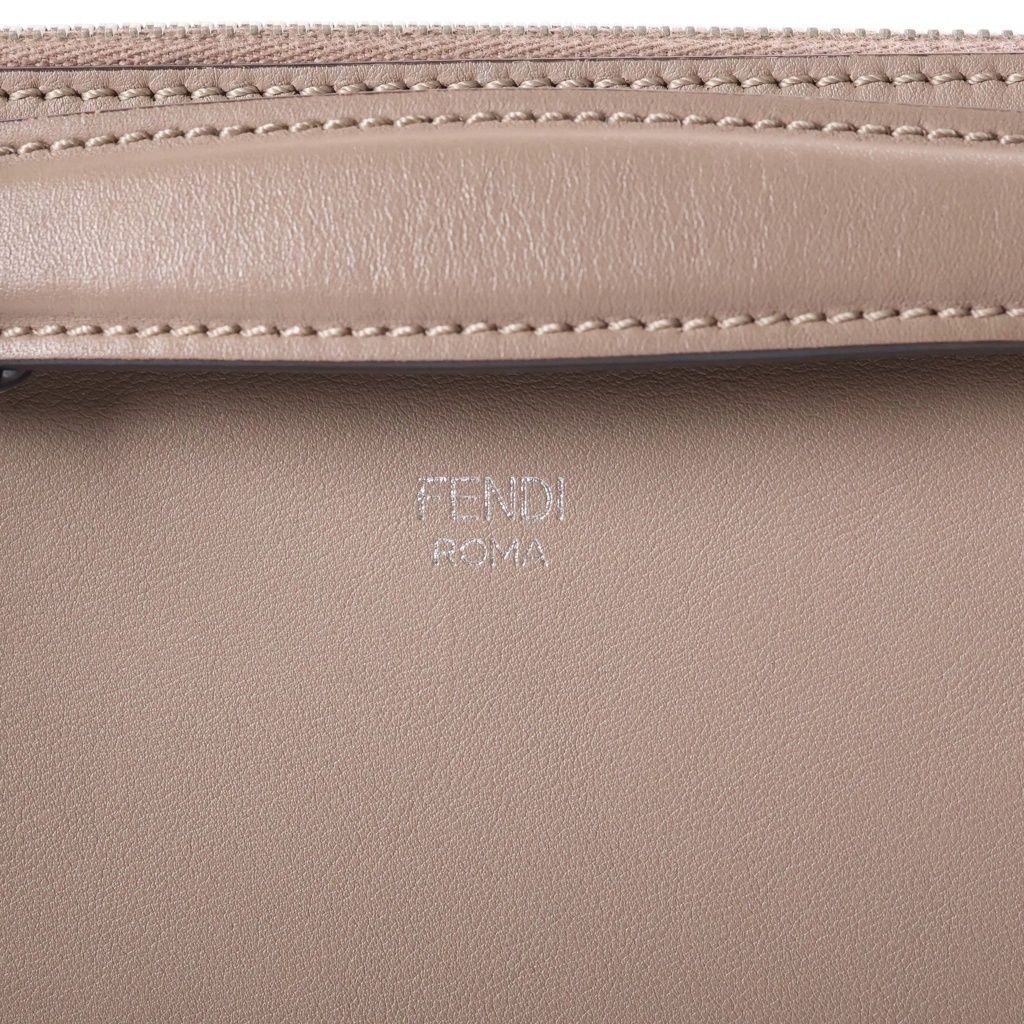Fendi by the Way 2-Way Shoulder Bag Leather Gray — view 7