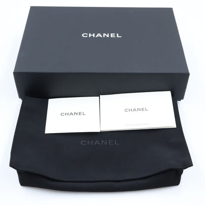 Chanel CC Logo Quilted Timeless Classic Caviar Leather Gold Chain Shoulder Bag — view 8