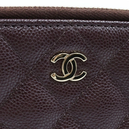 Chanel CC Logo Quilted Timeless Classic Caviar Leather Gold Chain Shoulder Bag — view 6