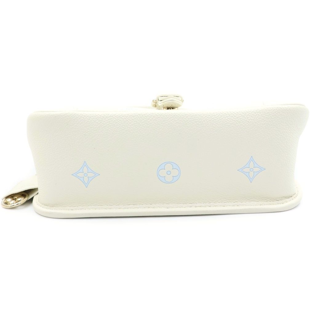 Louis Vuitton Monogram Empreinte Diane PM 2-Way Shoulder Bag White — view 4