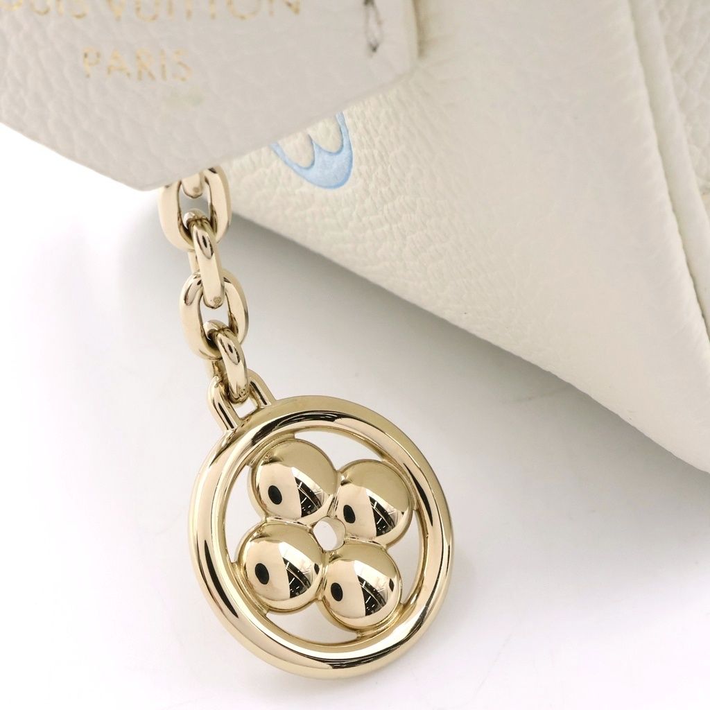 Louis Vuitton Monogram Empreinte Diane PM 2-Way Shoulder Bag White — view 6