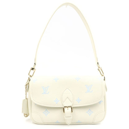 Louis Vuitton Monogram Empreinte Diane PM 2-Way Shoulder Bag White